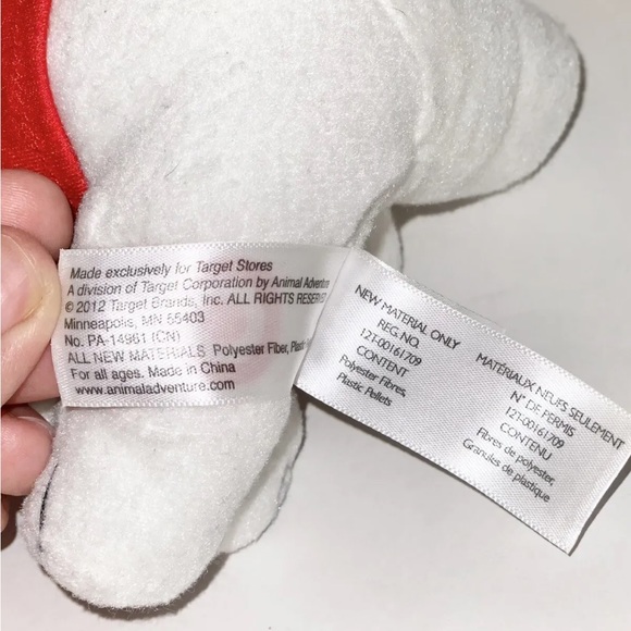 2012/13 Target Bullseye Mapleleaf T-Shirt Dog Plush Rare Number #1173 of 5000 - Picture 10 of 11